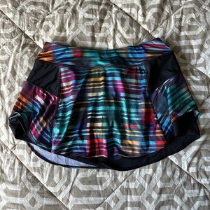 Colorful Athleta Running Skort | Size M